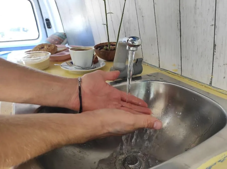 Slow-Life Campervan, Kueche, Dusche, Queen-Size Bett, Solar El Medano  0*, El Medano (Tenerife)