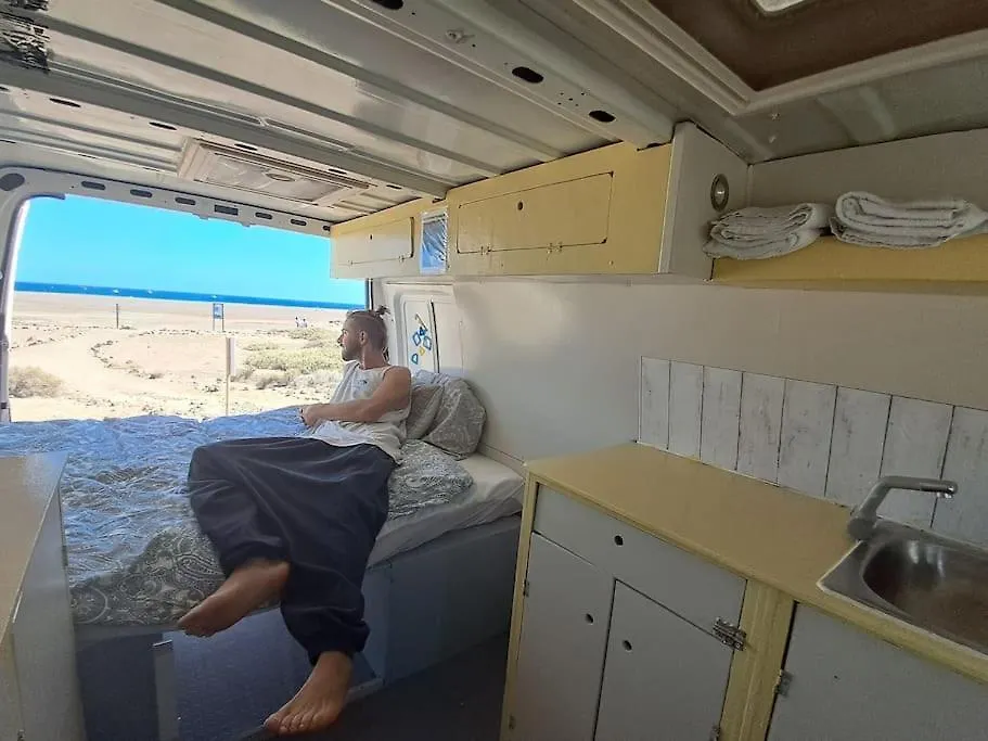 Appartamento Slow-Life Campervan, Kueche, Dusche, Queen-Size Bett, Solar El Médano